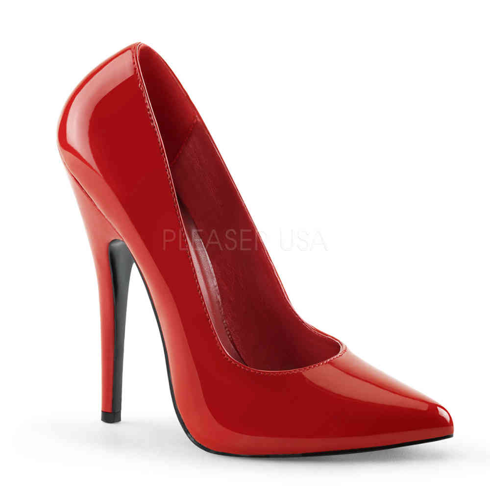 Devious - DOMINA420 Hoge hakken - Paaldans schoenen - Rood Product image